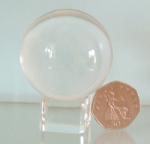 50mm Crystal Ball on Stand - Click Image to Close