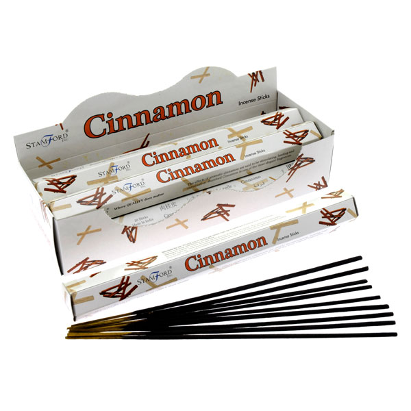 Box of 20 Cinnamon Incense Sticks - Click Image to Close