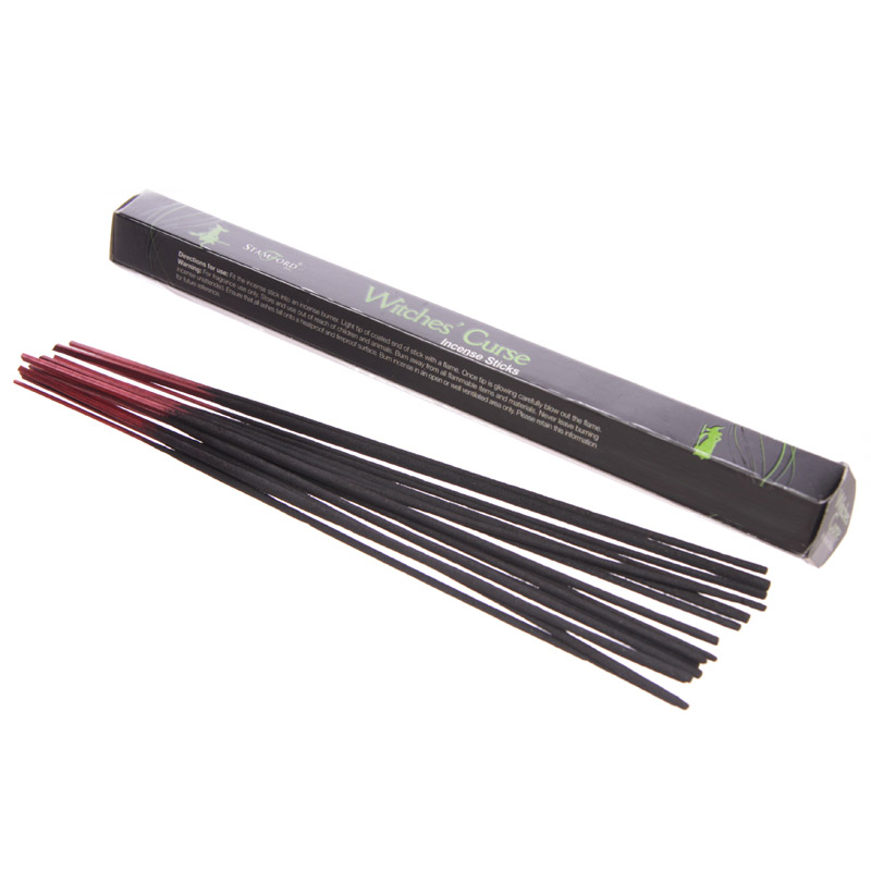 Stamford Black Incense Sticks - Witches Curse - Click Image to Close