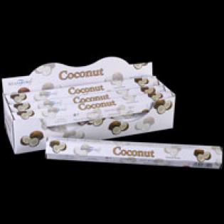 Box of 20 Coconut Incense Sticks - Click Image to Close